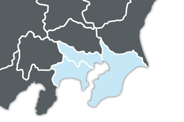 主要対応エリア地図